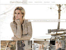 Tablet Screenshot of clair-obscur.biz